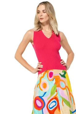 Caroline Biss Pulls*3220-71 / Aansluitende Gebreide Top
