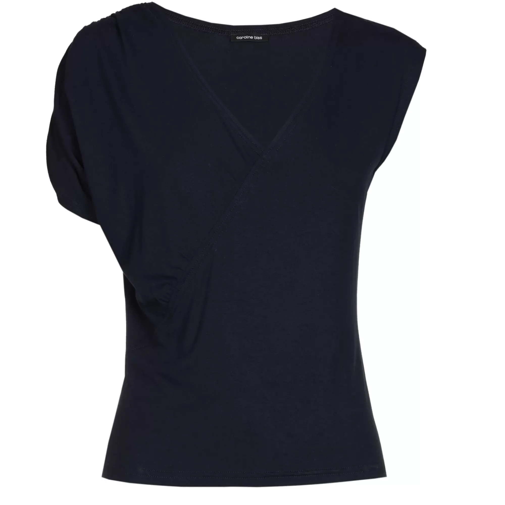 Caroline Biss Tops*1901-21 / Asymmetrische T-Shirt In Jersey