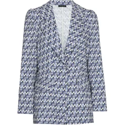 Caroline Biss Vesten*1850-29 / Comfortabele Blazer Pop-Art Print