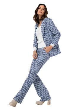 Caroline Biss Vesten*1850-29 / Comfortabele Blazer Pop-Art Print