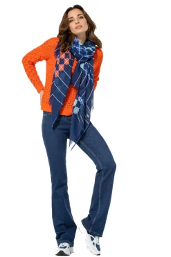Caroline Biss Broeken*1519-23 / Comfortabele Bootcut Jeans, Normal Waist