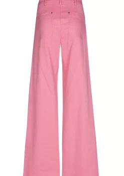 Caroline Biss Broeken*1579-71 / Comfortabele Broek In Katoen, Wijd Been, Normal Waist