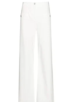 Caroline Biss Broeken*1502-91 / Comfortabele Broek, Jeanslook, Recht Been, High Waist
