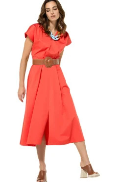 Caroline Biss Jurken*3167-56 / Comfortabele City Jurk