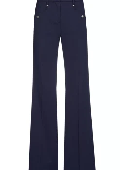 Caroline Biss Broeken*1578-21 / Comfortabele Citylook Broek, Bootcut, Normal Waist