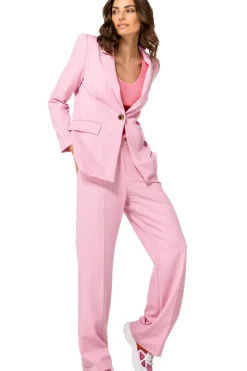 Caroline Biss Broeken*1553-71 / Comfortabele Citylook Broek, Recht Been, Normal Waist