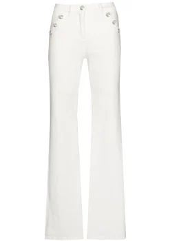 Caroline Biss Broeken*1506-91 / Comfortabele Jeans, Bootcut, Mid Waist