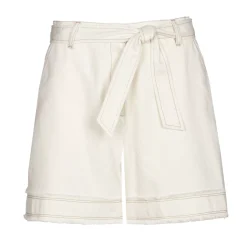 Caroline Biss Broeken*3579-93 / Comfortabele Katoenen Short, High Waist
