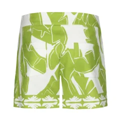 Caroline Biss Broeken*3555-79 / Comfortabele Short In Pique Katoen, Normal Waist