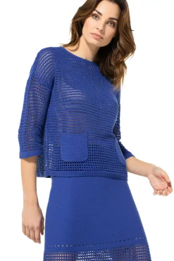 Caroline Biss Pulls*3213-26 / Doorzichtige Gehaakte Lange Pull