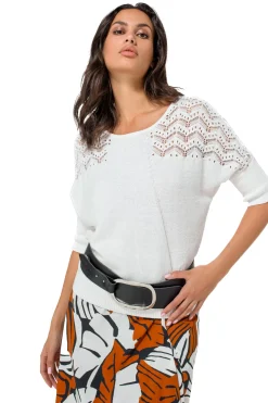 Caroline Biss Pulls*1240-91 / Fijn Gebreide Pull 2 Styles