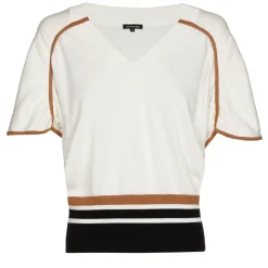 Caroline Biss Pulls*1251-39 / Fijn Gebreide Pull Met Mouweffect
