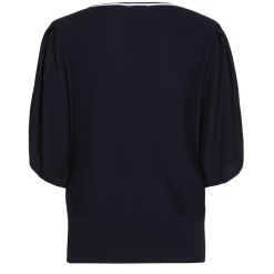 Caroline Biss Pulls*1247-21 / Fijn Gebreide Pull Met Mouweffect