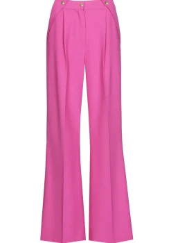 Caroline Biss Broeken*1582-73 / Geklede Comfortabele Broek, Recht Been, Mid Waist
