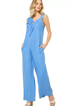 Caroline Biss Broeken*3570-24 / Jumpsuit In Linnen