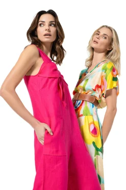 Caroline Biss Broeken*3570-71 / Jumpsuit In Linnen