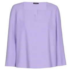 Caroline Biss Tops*1681-46 / Korte Rechte Comfortabele Citylook Top
