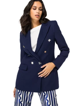 Caroline Biss Vesten*1824-21 / Licht Aansluitende Citylook Comfortabele Blazer