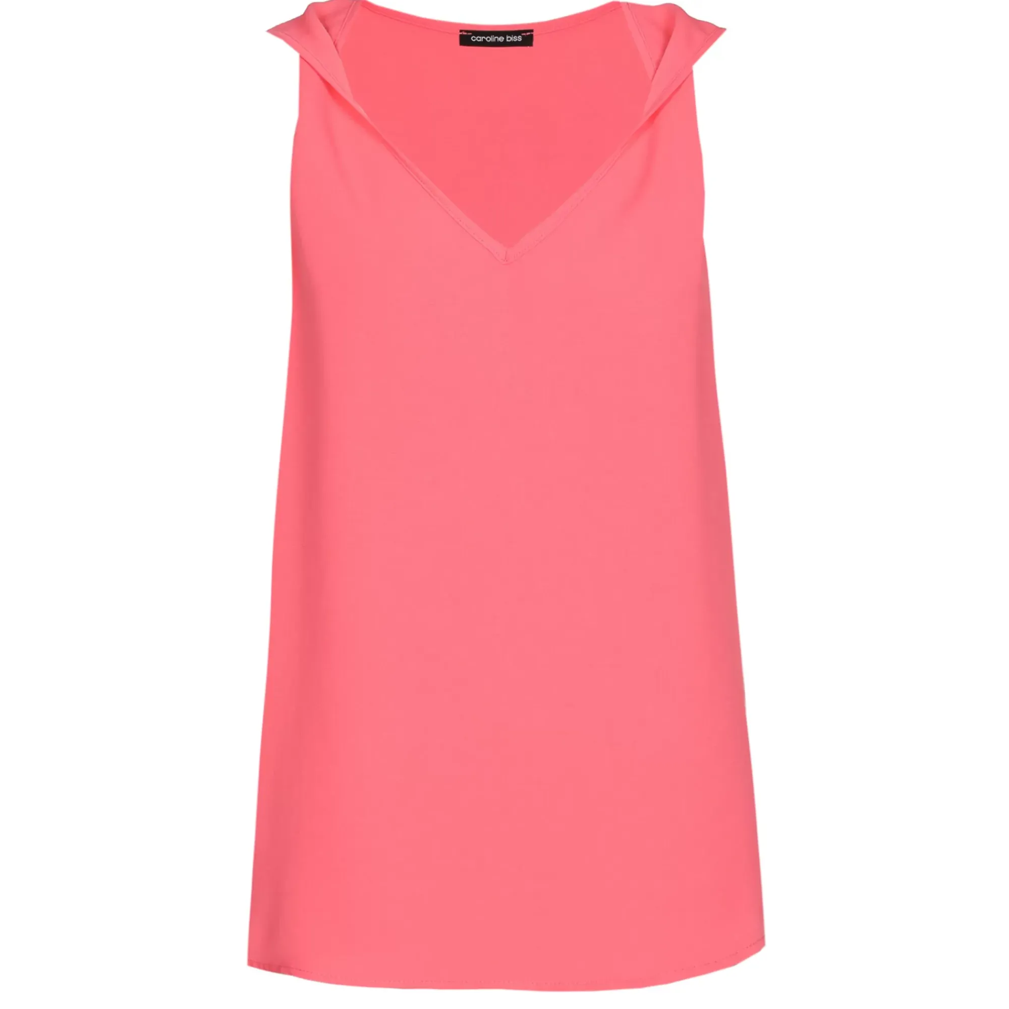 Caroline Biss Tops*1622-72 / Losvallende Rechte Top Met Schoudereffect