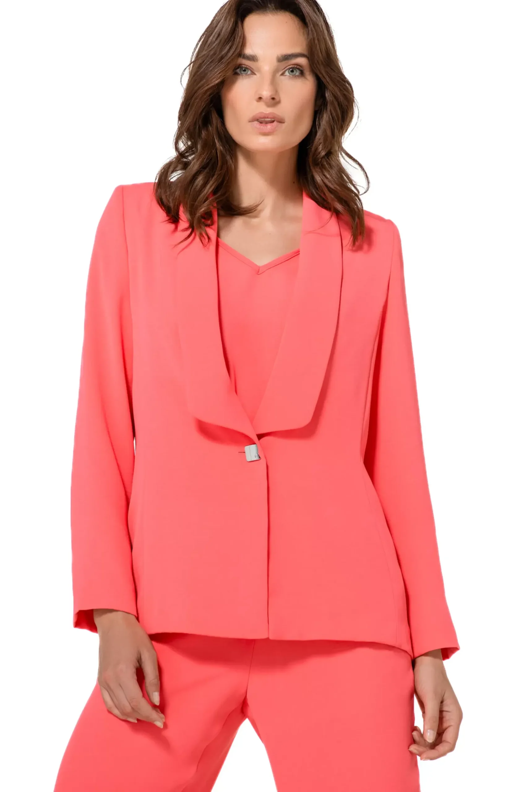Caroline Biss Tops*1622-72 / Losvallende Rechte Top Met Schoudereffect