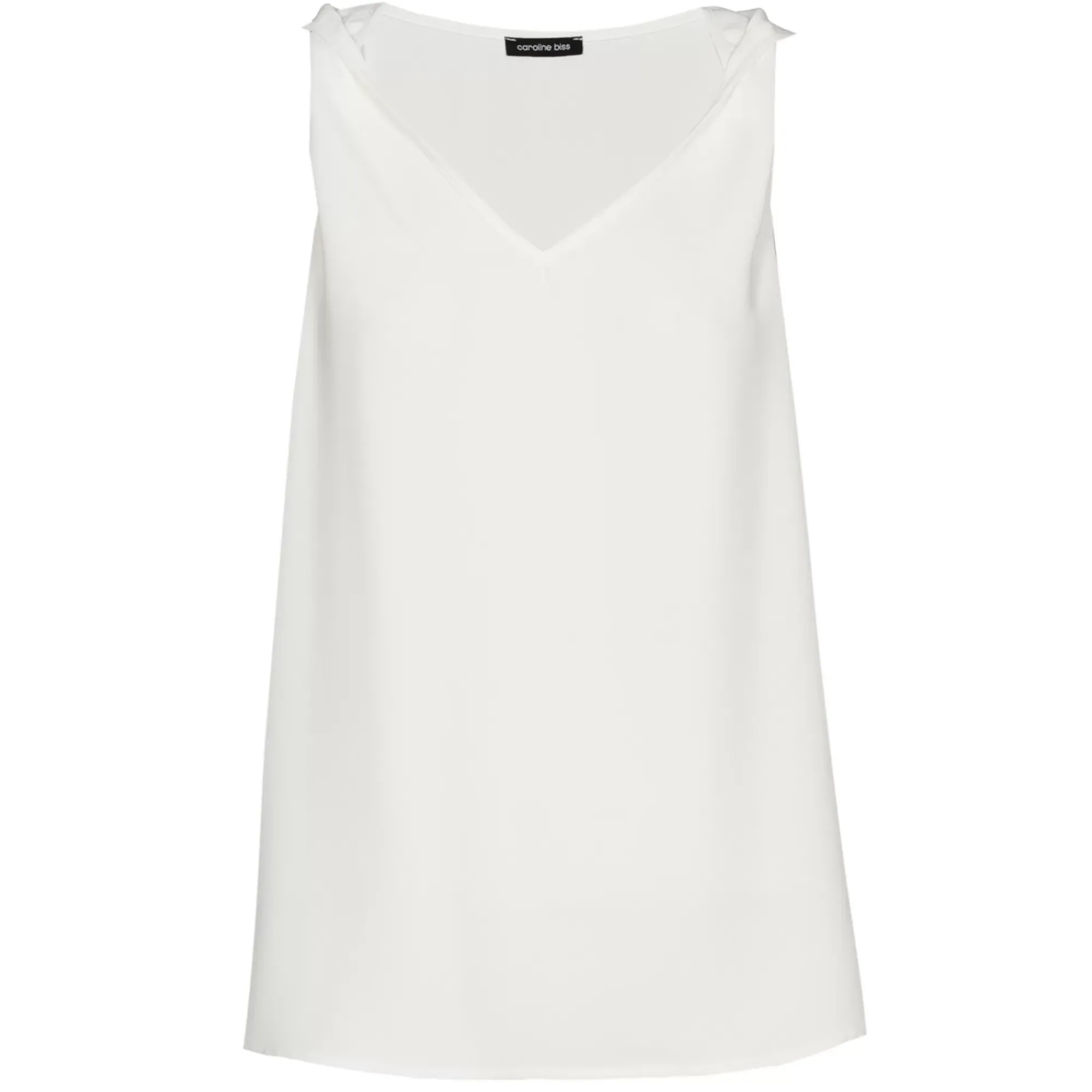 Caroline Biss Tops*1622-91 / Losvallende Rechte Top Met Schoudereffect