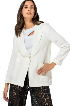 Caroline Biss Vesten*1884-91 / Rechtvallende Blazer In Fijne Bouclette