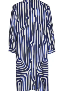 Caroline Biss Jurken*1134-29 / Rechtvallende Jurk Met Stretch
