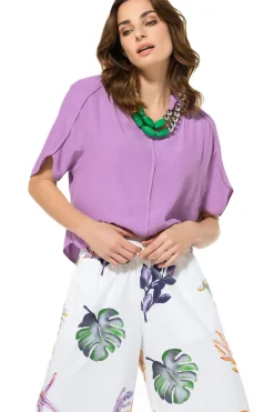 Caroline Biss Tops*3653-40 / Rechtvallende Top