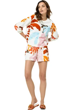 Caroline Biss Broeken*3501-89 / Short In Sweaterkwaliteit, Normal Waist