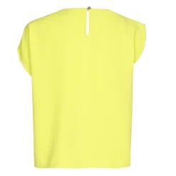 Caroline Biss Tops*1621-80 / Soepelvallende Asymmetrische Korte Top