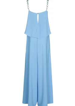 Caroline Biss Broeken*1520-64 / Soepelvallende Geklede Jumpsuit, Wijd Been