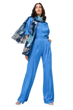 Caroline Biss Tops*1629-27 / Soepelvallende Geklede Top
