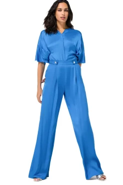 Caroline Biss Broeken*1527-27 / Soepelvallende Geklede Broek, Recht Been, Mid Waist