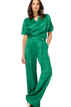 Caroline Biss Tops*1629-62 / Soepelvallende Geklede Top