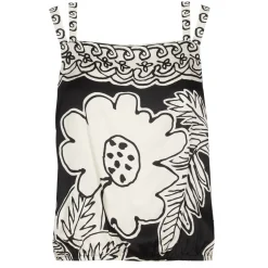 Caroline Biss Tops*1661-19 / Soepelvallende Korte Top