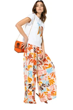 Caroline Biss Broeken*3569-89 / Soepelvallende Palazzo Broek, Normal Waist