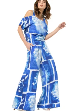 Caroline Biss Broeken*3564-29 / Soepelvallende Palazzo Broek, Normal Waist