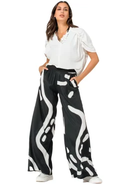 Caroline Biss Tops*1691-91 / Soepelvallende Rechte Bloes Met Mouweffect