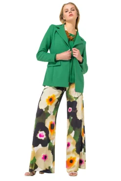 Caroline Biss Tops*1687-62 / Soepelvallende Rechte Bloes Met Decollete Effect