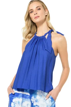Caroline Biss Tops*3671-26 / Zomerse Losvallende Lange Top